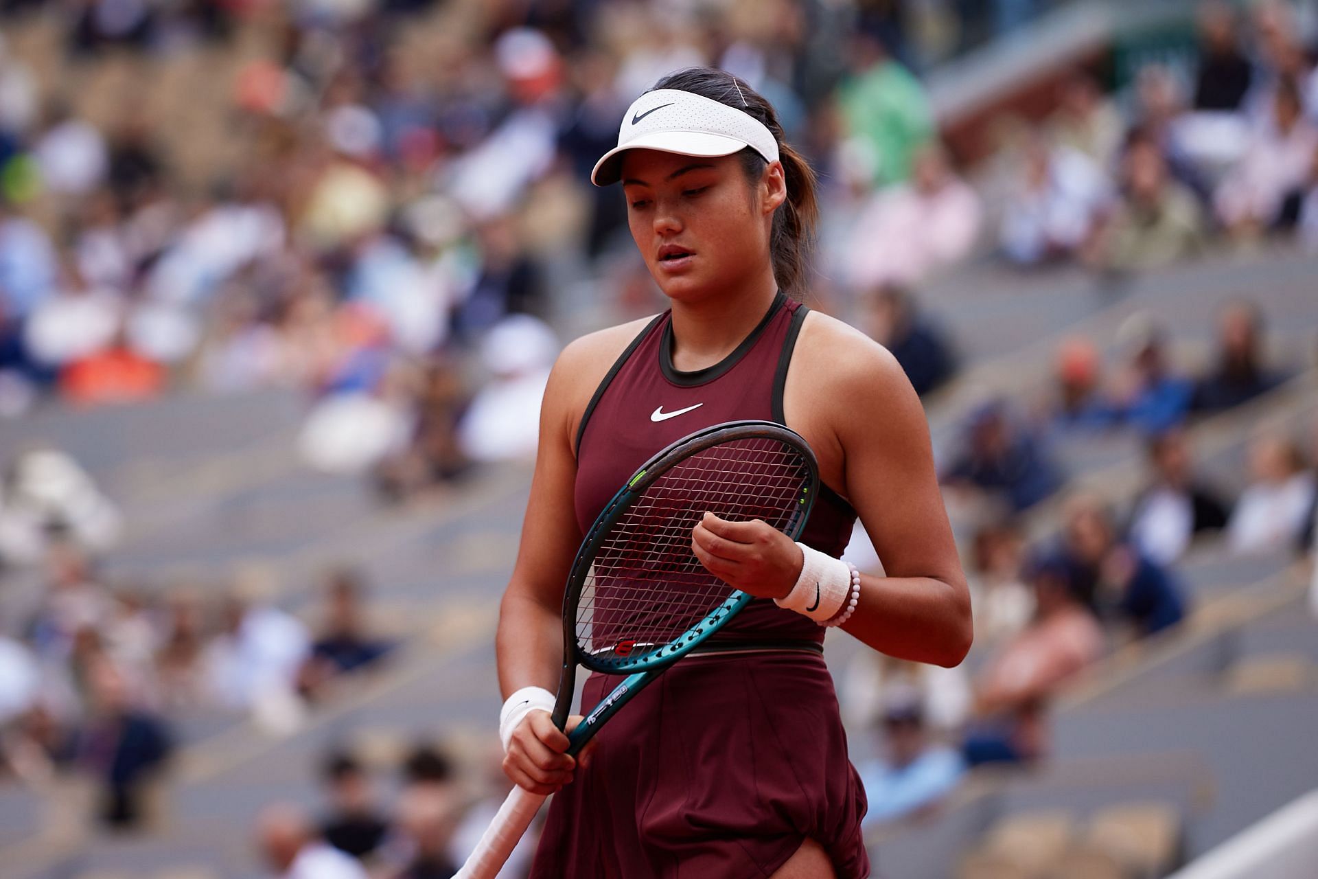 Raducanu at the 2025 French Open - Day Four - Source: Getty